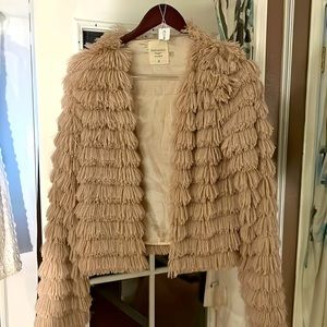 Cutest softest lined jacket never worn, brand-new w Tags medium, could fit large